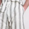 Stribede pyjamasser-shorts