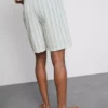 Stribede pyjamasser-shorts