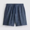 Stribede pyjamasser-shorts