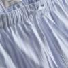 Stribede pyjamasser-shorts