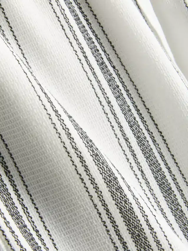 Stribede pyjamasser-shorts