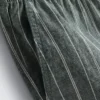 Stribede shorts i linneblanding