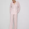 Stribet jersey-pyjamasser i boyfriend-stil
