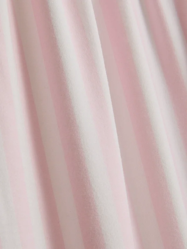 Stribet jersey-pyjamasser i boyfriend-stil