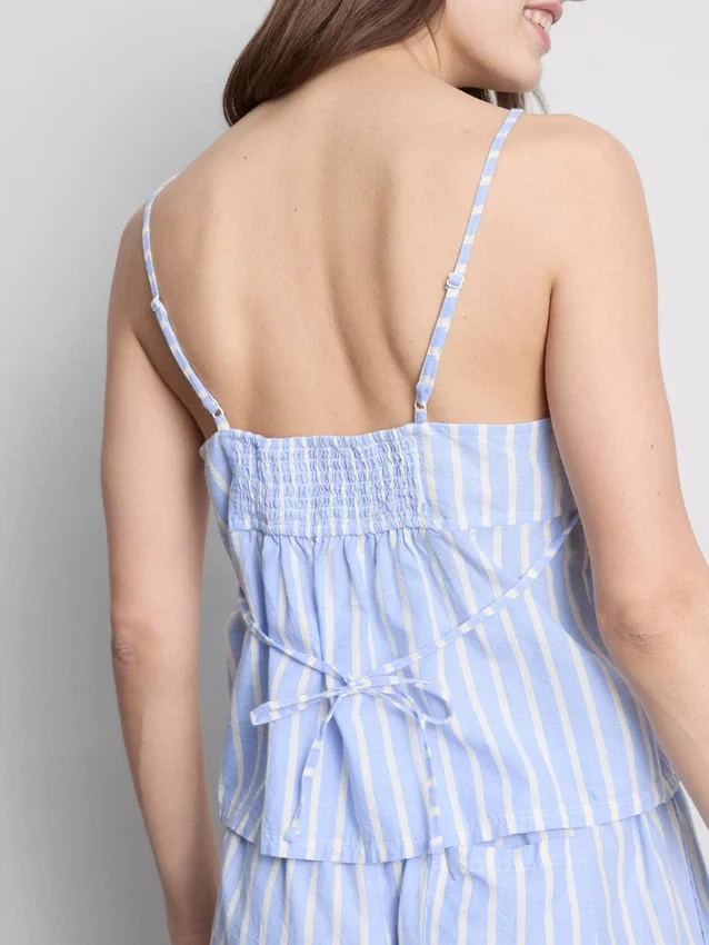 Stribet pyjamasser i bomuld
