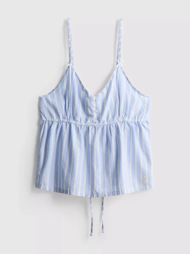 Stribet pyjamasser i bomuld
