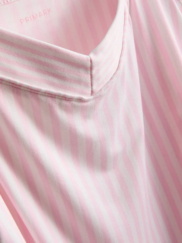 Stribet shorty-pyjamasser