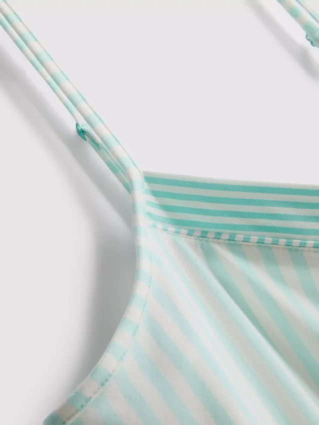 Stribet shorty-pyjamasser