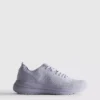 Strikkede sneakers med snørebånd