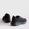 Strikkede sneakers med snørebånd