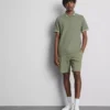Strikket poloshirt med struktur og lynlås i halsen