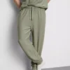 Strukturerede pyjamasbukser