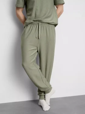 Strukturerede pyjamasbukser