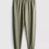 Strukturerede pyjamasbukser