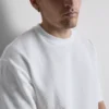 Struktureret, kasseformet T-shirt