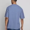 Struktureret, kasseformet T-shirt