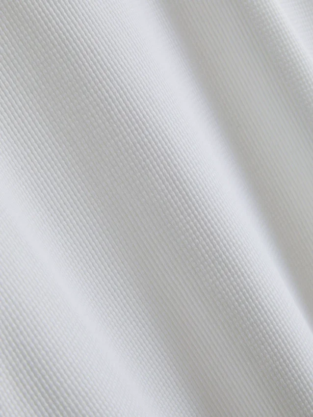 Struktureret, kasseformet T-shirt