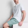 Struktureret kort pyjamassæt