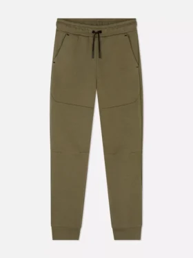 Sweatpants med manchetter og paneler