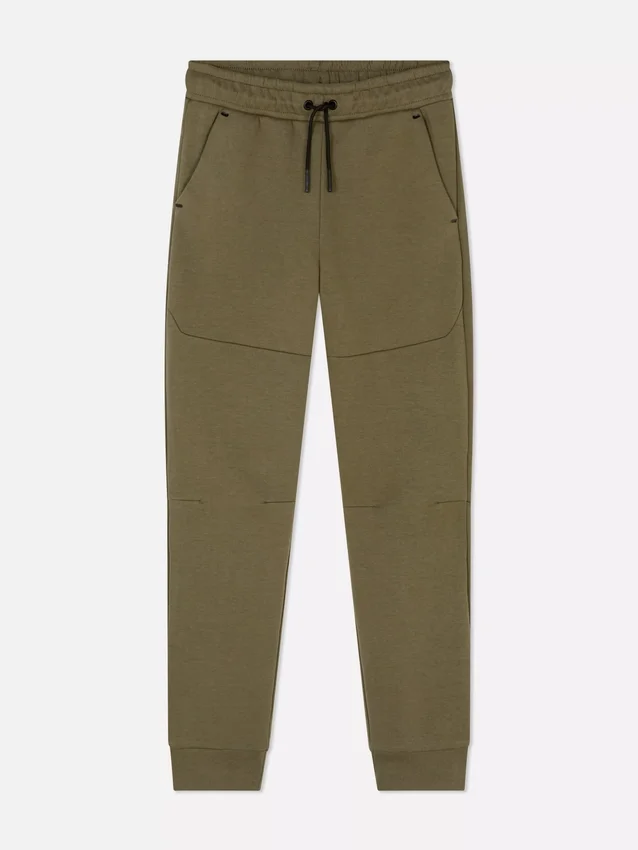 Sweatpants med manchetter og paneler