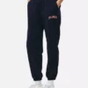 Sweatpants med manchetter og print