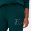 Sweatpants med manchetter og print
