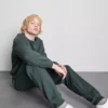 Sweatpants med opsmøg