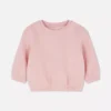 Sweatshirt med rund hals
