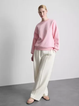 Sweatshirt med slogan til brudepigerne