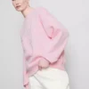 Sweatshirt med slogan til brudepigerne
