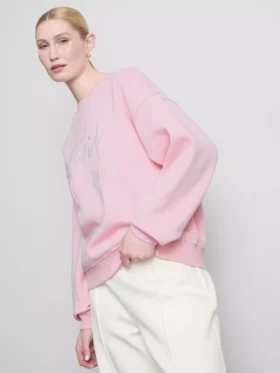 Sweatshirt med slogan til brudepigerne