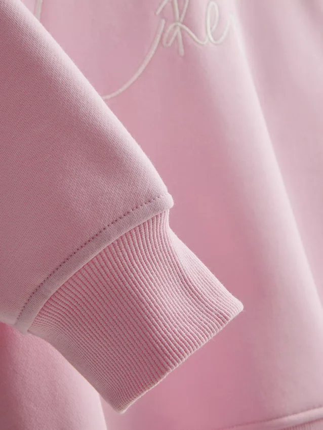 Sweatshirt med slogan til brudepigerne