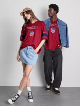 T-shirt i netstof fra USA