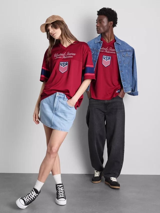 T-shirt i netstof fra USA