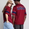 T-shirt i netstof fra USA