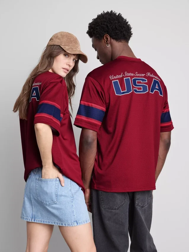 T-shirt i netstof fra USA