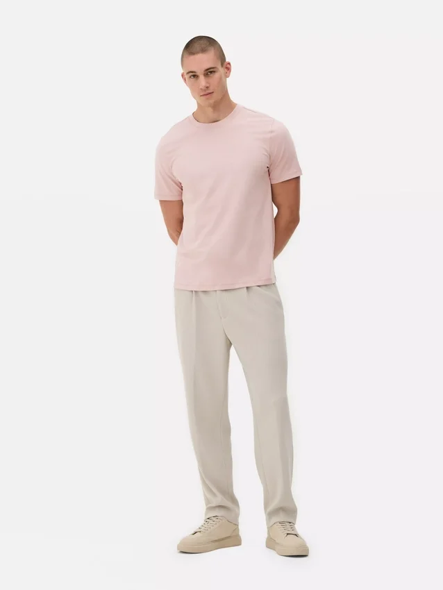 T-shirt med almindelig pasform