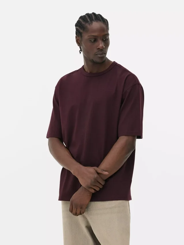 T-shirt med almindelig pasform