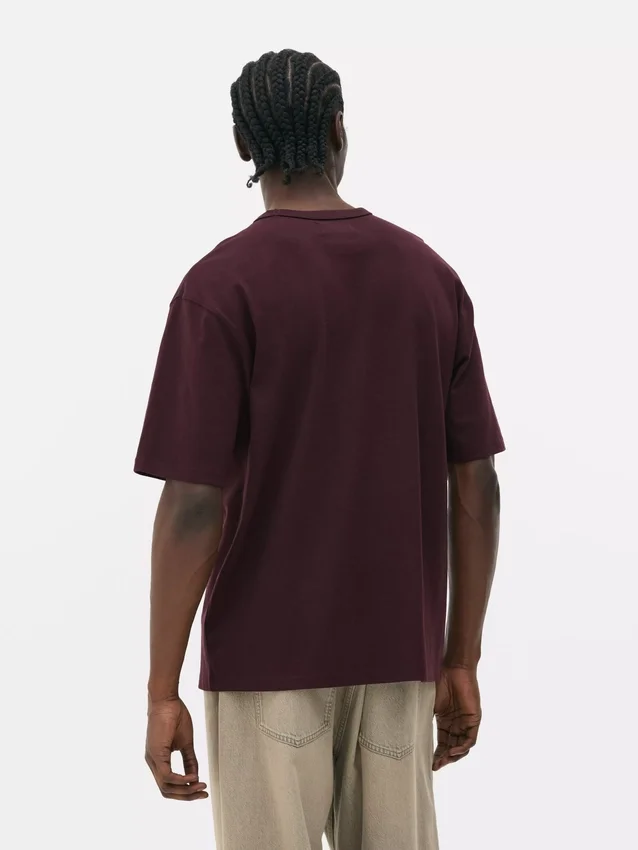 T-shirt med almindelig pasform