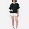 T-shirt med boxy pasform