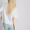 T-shirt med boxy pasform