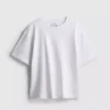 T-shirt med boxy pasform