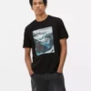 T-shirt med Dolomitter-print