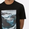 T-shirt med Dolomitter-print
