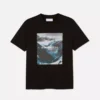 T-shirt med Dolomitter-print