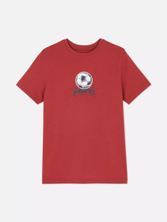 T-shirt med grafisk print