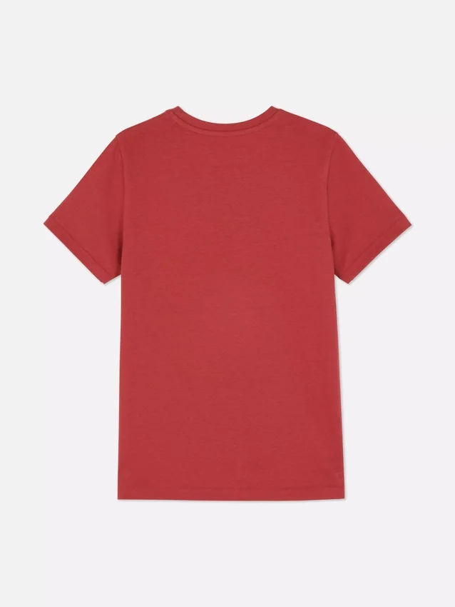 T-shirt med grafisk print