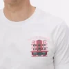 T-shirt med illustrationer af huse i Miami Beach