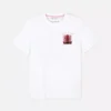 T-shirt med illustrationer af huse i Miami Beach