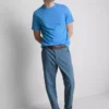 T-shirt med kort ærme i regular fit-stil